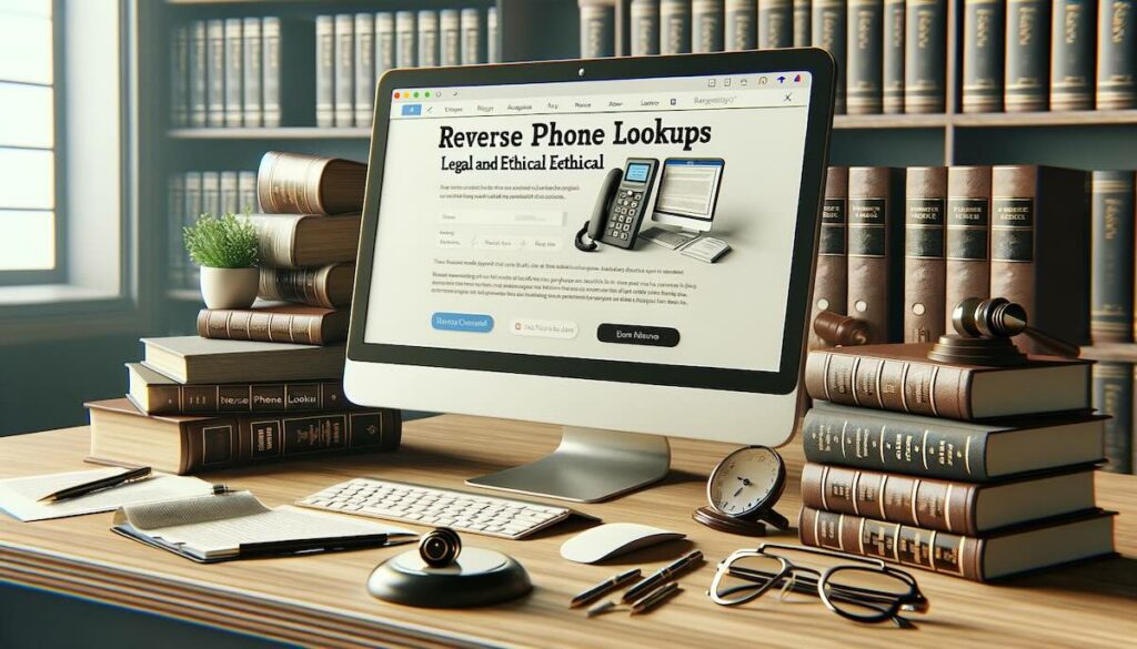 Legal and Ethical Considerations of Reverse Phone Lookups